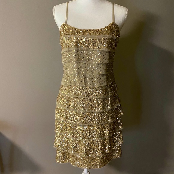 mango sequin tulle dress Mango + Sequin Tulle Dress